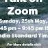Talk On Zoom Sunday 25th May 8 45 Pm 9 45 Pm IST Nonduality Peace Relationships