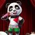 Cute Panda Singing Let It Go Shorts Panda Funny