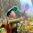 Tiny Grandma Picks The First Blossoms Of Spring Spring Flowers