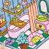 Coco Wyo Little Corner Coloring Book