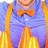 Blippi Plays With Construction Cones Blippi Kids Playground Educational Videos For Kids