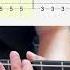 The Chainsmokers Coldplay Something Just Like This Bass Cover Tab