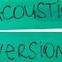 Забери меня домой Acoustic Version