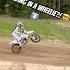 100ft Jump To Wheelie Landing On Dirt Bike