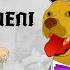 Собака ест пельмени