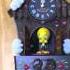 Looney Tunes Tweety Bird Sylvester Animated Cuckoo Clock