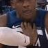 Anthony Edwards Stares Down Lu Dort After They Kept Shoving Each Other