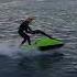 Mavik 3mini Vs Kawasaki 650sx Sunset Barcelona Standupjetski Jetski Drone Mavik3mini