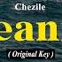 Chezile Beanie Karaoke And Lyric Original Key