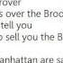 Frank Sinatra The Brooklyn Bridge Finale Lyrics