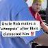 Uncle Rob Makes A Whoopsie After Elvis Distracted Him