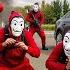 PARKOUR VS MONEY HEIST 6 BAD GUYS No ESCAPE POLICE Close All Doors BELLA CIAO REMIX Epic POV