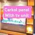 Charkol Panel Design For TV Unit Interior Design Sort