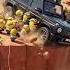 Minions Panic As Mercedes G63 Teeters Over A Cliff