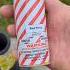 Candy Cane Canister Shell LOUD Fireworks Pyrotechnics Pyro 4thofjulyfireworks