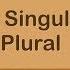 Nouns Singular Plural English Grammar Composition Grade 2 Periwinkle