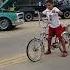 YOUNG DAE DAE CLOWNING ON HIS LOWRIDER BIKE RED Enkyboys Clowning CARSHOW Crocs