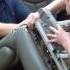 95 99 Chevy GMC Tahoe Suburban Pickup Driver Bottom Leather Seat Cover Install