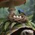 AMAZING SYMBIOSIS OF NATURE Tortoise Birdnest Birds Symbiosis Ai Fyp Shorts