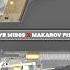Steyr M1909 X Makarov Pistol