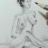 Special Drawing Techniques Easy Drawing Nude Drawing Part 29