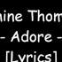 Jasmine Thompson Adore Lyrics