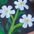 Flower Drawing With Black Chart Short S