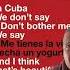 Cuba Cuban Sayings