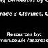 Waltzing Lil The Pterodactyl From Dancing Dinosaurs By Colin Cowles ABRSM Clarinet Grade 3