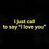 I Just Call To Say I Love You Stevie Wonder