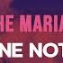 The Marias No One Noticed Lyrics