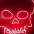 Red Skull Lightining Overlay