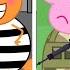 Freddy Family PRISONERS Vs Peppa Family MILITARY Peppa Pig Funny Animation