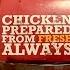 35 SFC CHICKEN Ланч за 79 рублей