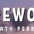 Katy Perry Firework Lyrics Speed Up
