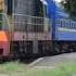 ЧМЭ3 1689 отправляется с поездом 6856 сообщением Пологи Камыш Заря