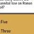 During The Second Punic War How Many Battles Did Hannibal Lose In Rome