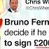 Saudi S Insane 200m Bruno Fernandes Contract Offer Is REAL