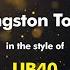 UB40 Kingston Town Karaoke Version From Zoom Karaoke