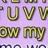 ABC Alphabet Song With Backing Melody Karaoke
