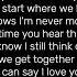Call Me When You Hear This Song By New West Karaoke
