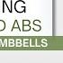 20 Min STANDING ARMS AND ABS WORKOUT With Dumbbells No Crunches Or Planks No Repeats