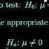 One Sided Test Or Two Sided Test