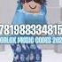 Roblox Music IDs Codes 2025 JamesRBX Roblox Edit Robloxmusic Robloxcodes