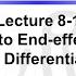 Fundamental Mathematics For Robotics Lecture 8 1 Speed Of EF Part 1 関節速度から手先速度へ 偏微分 １