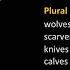 Class 3 Singular And Plural Nouns