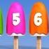 Learn Numbers With Number Ice Cream Popsicles Song Numbers Songs For Children