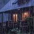 Goodbye Insomnia With Heavy RAIN Sound ASMR Rain Sounds On Old Roof In Foggy Forest At Night