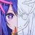 Drawing Ai Hoshino 1 Hour Vs 10 Hours Part 2 Shorts Aihoshino Oshinoko
