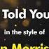 Van Morrison Have I Told You Lately Karaoke Version From Zoom Karaoke